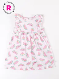 Baby Harvest Vestido Corte Rosado 18/24 V26