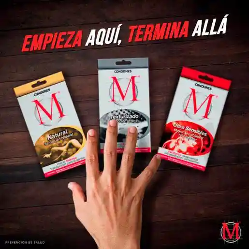M: Preservativo De Sensación Natural