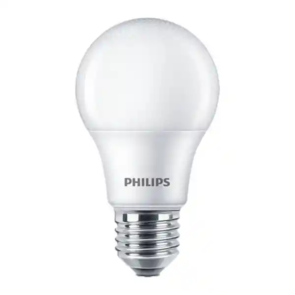 Philips Pack Foco Ampolleta Luz Blanca 8W27LC