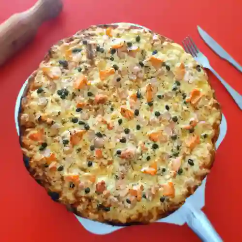 Pizza Genova ( Salmon, Camaron )