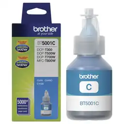 Brother Tinta Color Cyan Bt5001C Alto Rendimiento 1 U