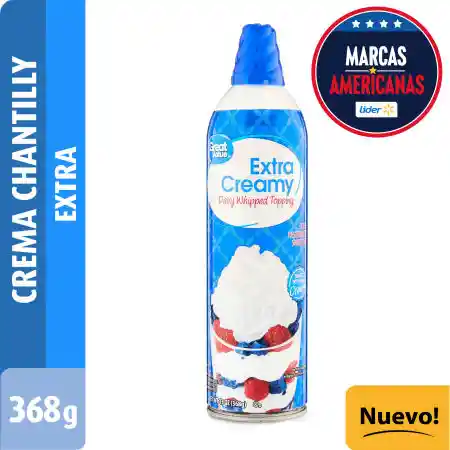 Great Value Crema Chantilly Extra