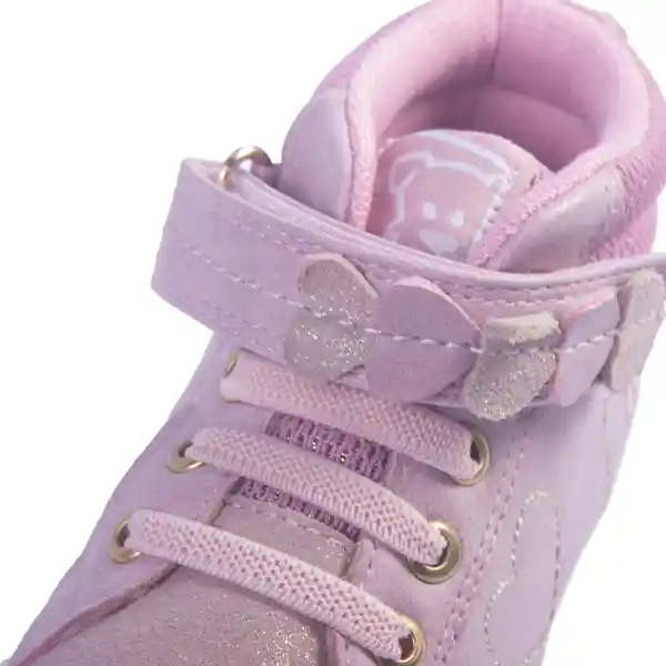 Zapatillas Bebe Niña Rosado Pillin 25