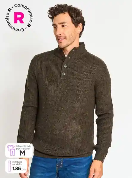 Kenneth Stevens Suéter Hb Egipto Ddp M2 Oliva XL FW25