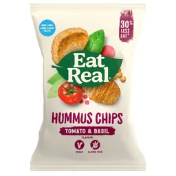 Eat Real Hummus Chips de Tomate y Albahaca