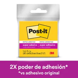 Post-It Nota Adhesiva Amarillo Neón 654 SS