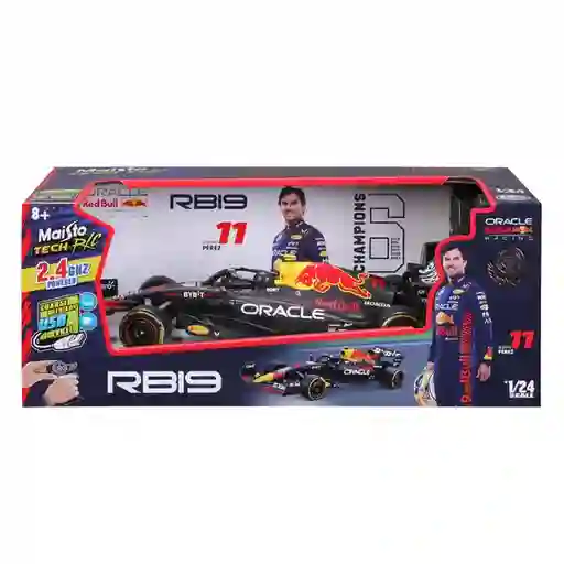 Bburago Juguete Redbull Racing 2023 1:24 Radio Control F1 RB19