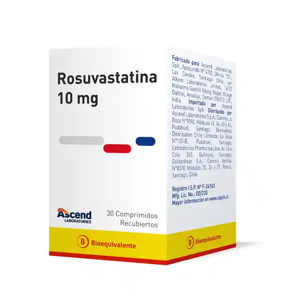 Rosuvastatina Calcica (10 mg)