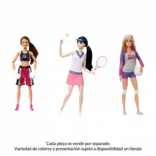 Barbie Muñeca Profesiones Deportistas Surtidas - HKT71