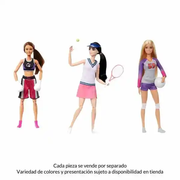 Barbie Muñeca Profesiones Deportistas Surtidas - HKT71