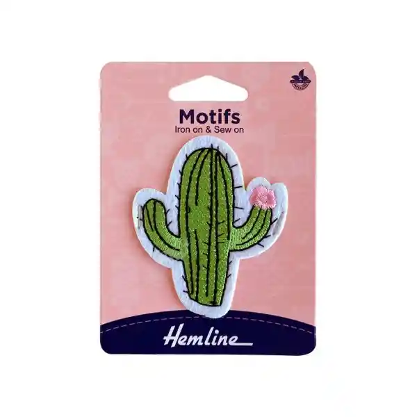 Parche Iron-on Cactus 5x7 Cm Motifs 1 Parche