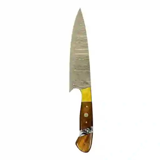 Cuchillo De Chef Damasco Colico 32cm