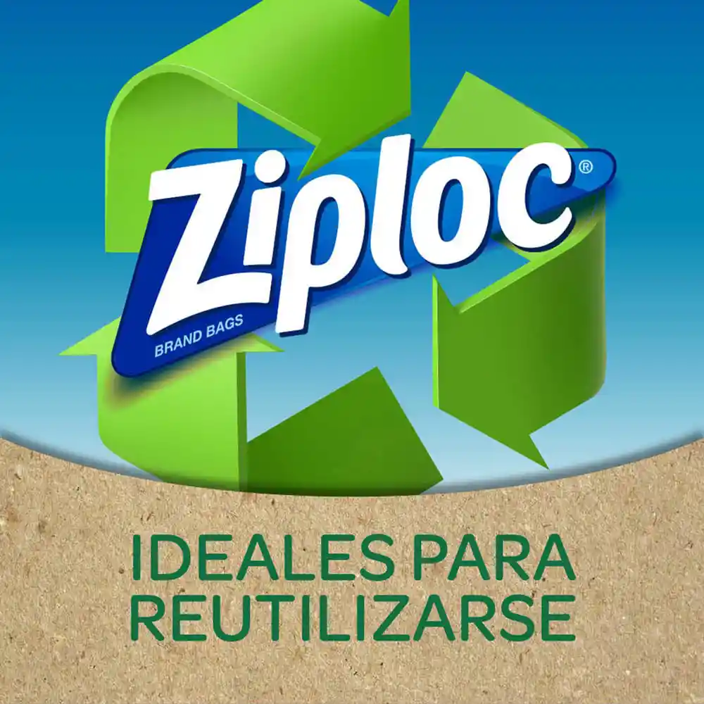 Ziploc Bolsas Medianas con Cierre Deslizable para Organizar