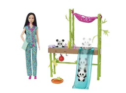 Barbie Set de Juego Profesiones Cuidadora de Pandas