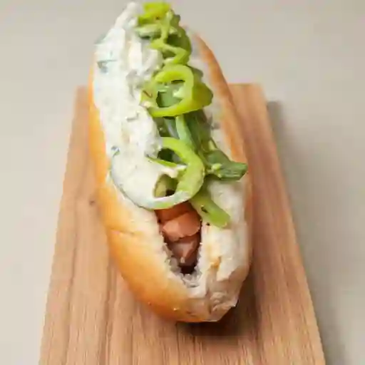 Chacarero gigante carne as