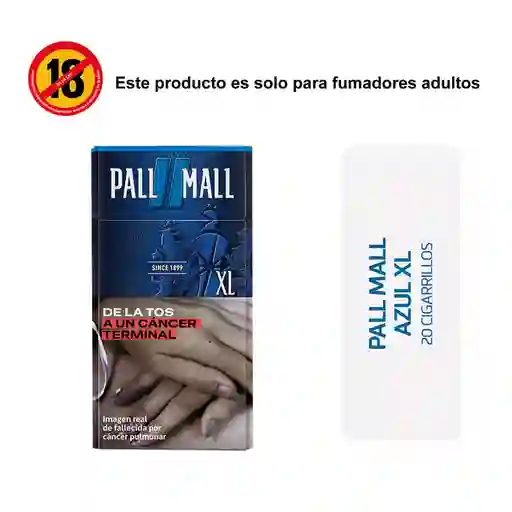 Pallmall Azul Xl 20u