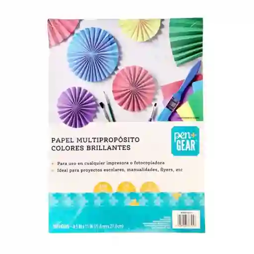 Pen Gear Papel Color Multip
