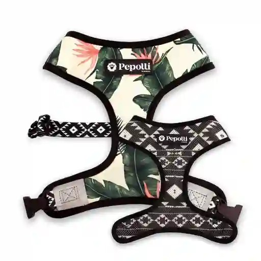 Pepolli Arnés Perro Reversible Hawaii Medium 2 en 1