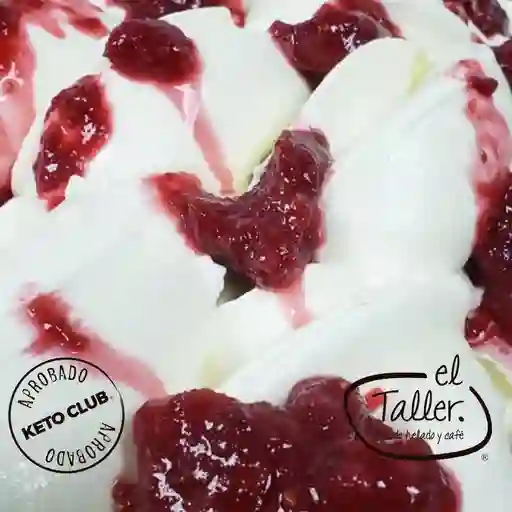 Cheesecake Frambuesa Keto