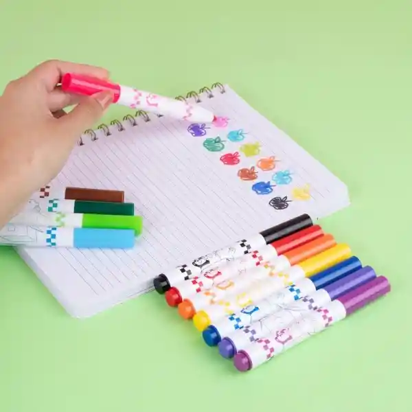 Set Plumón Multicolor Miniso