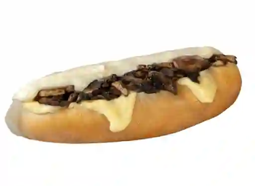 Salchicha Champiñon Queso Pan Xxl