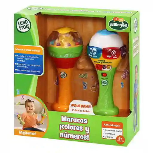 Leap Frog Juguete Maraca Color y Numero - 5541707549