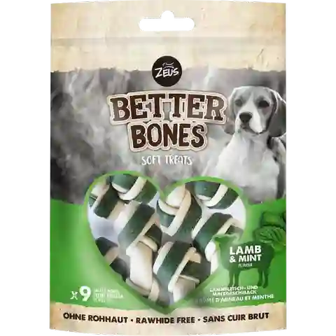 Zeus Better Snack para Perro Bones Huesitos Cordero
