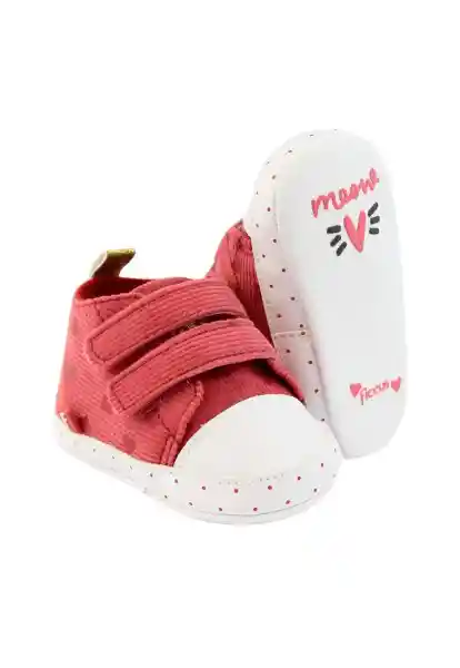 Zapatillas Urbana 2 Velcros Soft Bebé Niña Fucsia 16 801 Ficcus