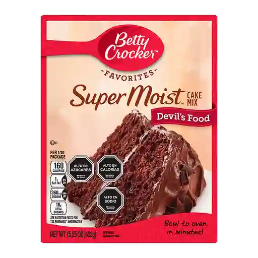 Betty Crocker Torta Chocolate Fudge