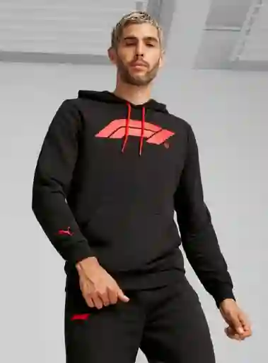 Puma Polerón F1 Ess Logo Hood 625853 01 Negro M