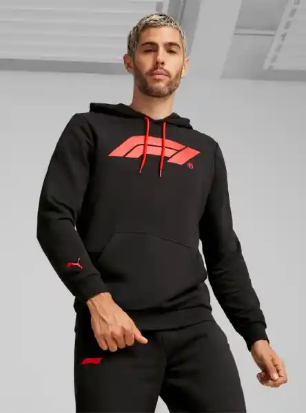 Puma Polerón F1 Ess Logo Hood 625853 01 Negro M