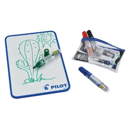 Pilot Set Escolar Pizarra Con Marcadores Borrables 498580