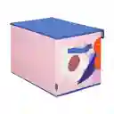 Organizador de Tela Tipo Baúl 45 x 30 x 30 cm