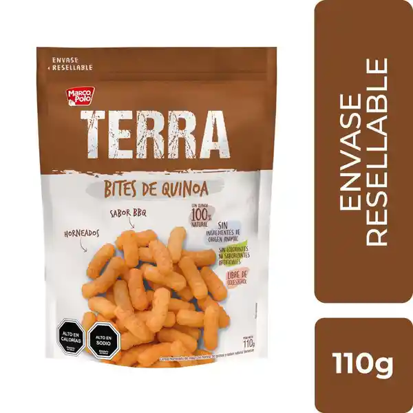 Terra Snack Terra Marco Polo Bites de Quinoa