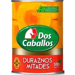 Dos Caballos Durazno Mitades