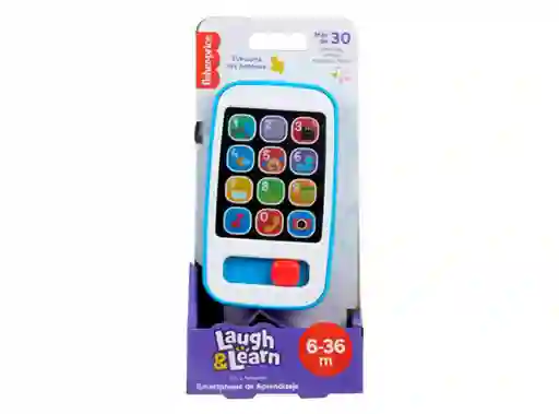 Fisher-Price Juguete Bebé Smartphone de Aprendizaje Azul - HXB83