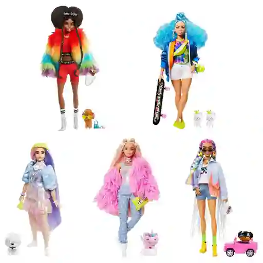 Barbie Juguete Extra Con Accesorios