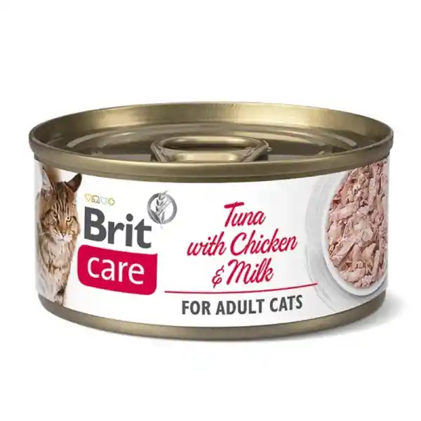 Brit Care Alimento Gato Cat Tuna Whit Chicken And Milk