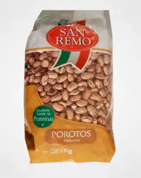 San Remo Porotos Hallados