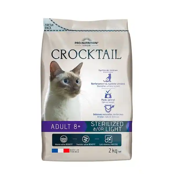 Flatazor Alimento Para Gato Light Pollo Adulto Esterilizado 8+