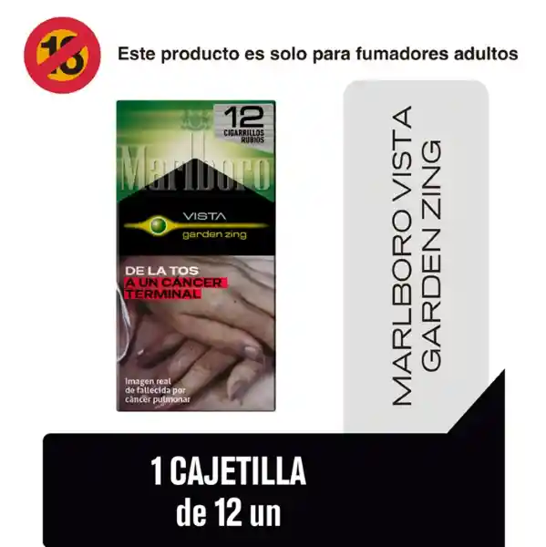 Marlboro Cigarro Garden Zing