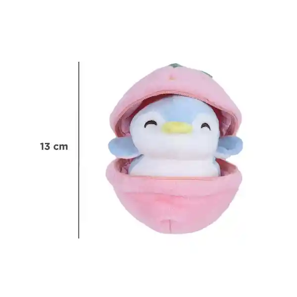 Miniso Peluche Con Estuche de Fresa