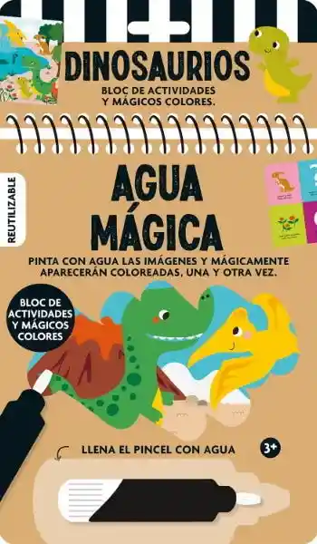 Agua Mágica Dinosaurios - El Gato De Hojalata