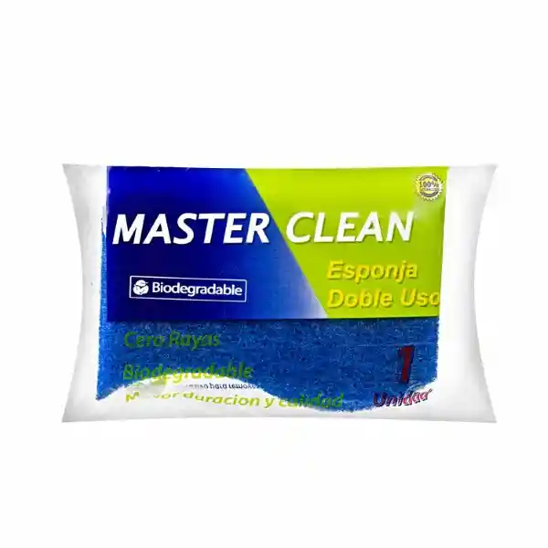 Master Clean Esponja Doble Uso Bio