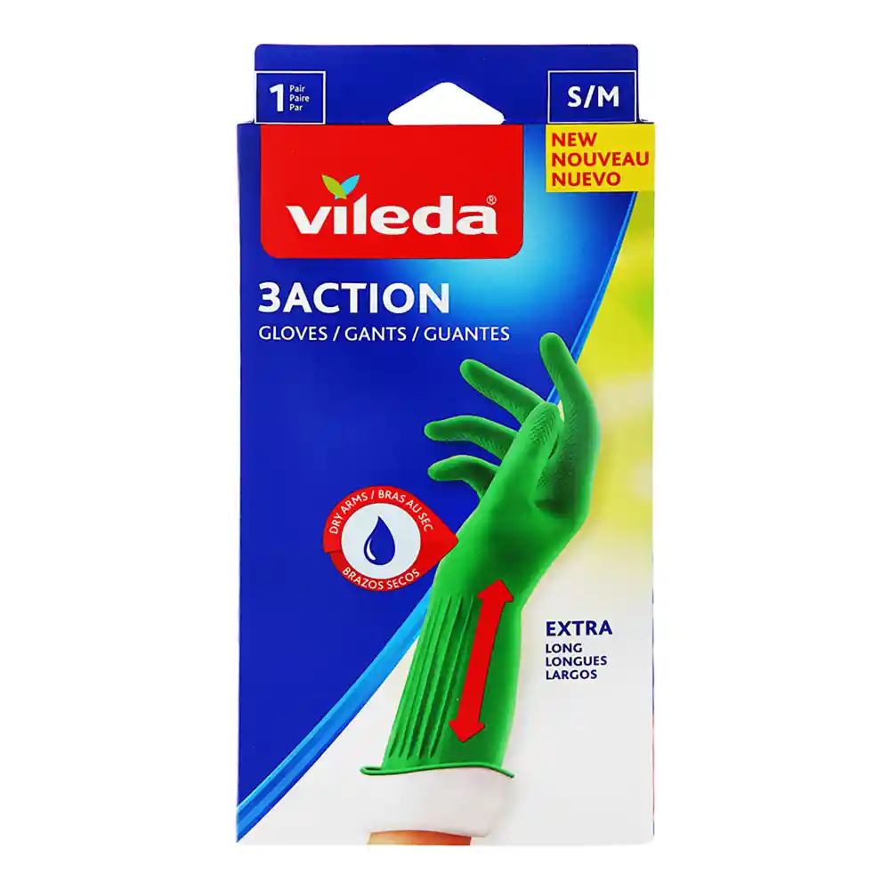 Vileda Guante 3actions S/m