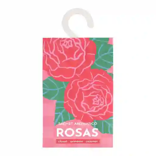 Sachet Aromático Rosas 11 x 17 cm