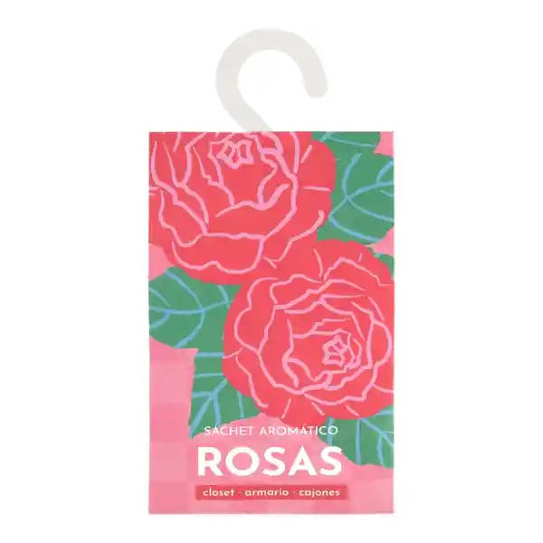 Sachet Aromático Rosas 11 x 17 cm