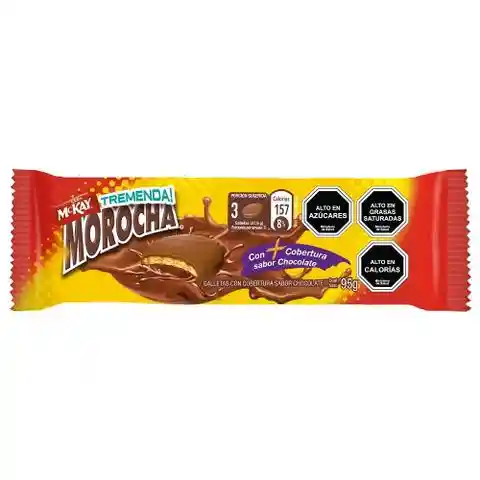 Mckay Morocha Galleta con Cobertura Sabor Chocolate