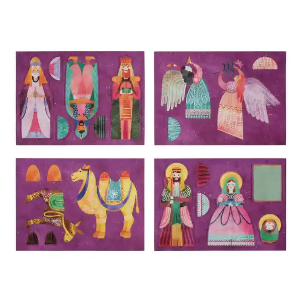 Pesebre de Cartón Armable Casaideas