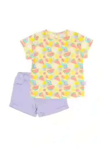 Conjunto Day to Day Bebé Niña Amarillo 12/18 721